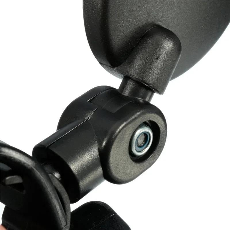 Specchietto Retrovisore Universale per Manubrio di Bicicletta e Motocicletta, Rotazione a 360°, Regolabile, per Ciclismo.
