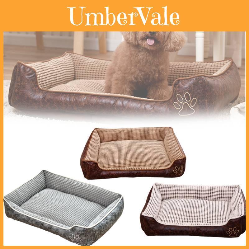 Cozy Warm Dog Bed With Removable Cover For Large Breeds Perfect For Winter Use
