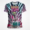 Cartoon Anime Invader Zim T Shirt Men Summer Short Sleeve Cool 3D Print T-shirt Funny Dib Membrane Tops Tee Clothes