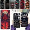 Telefoonhoesje Voor Samsung A15 A13 A35 A55 A51 A71 A41 A31 A21S A05 A17 A23 A25 A33 A53 A73 5G A07 4G Cover Japan Gezicht Geest Samurai