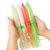 10Pcs Soft Lure Squid Skirts 8cm Artificial Baits Lures Saltwater Trolling Lure Artificial Baits Fishing Accessories