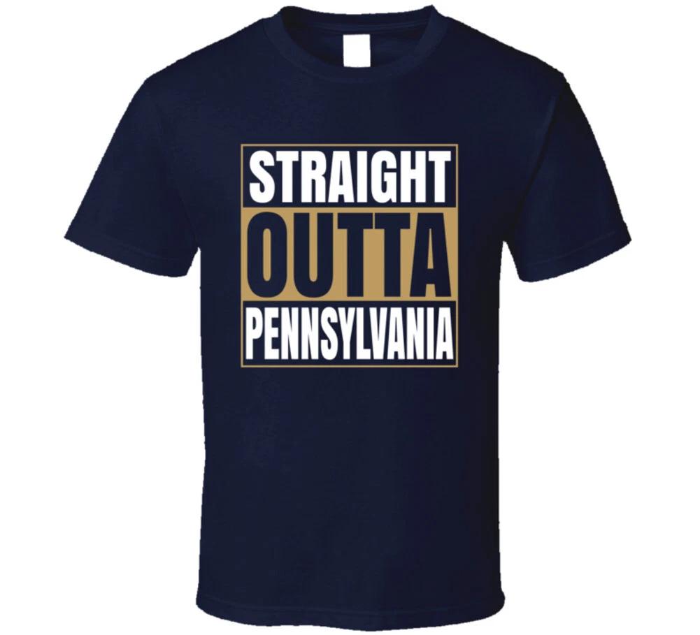 Straight Outta Pennsylvania Gift Travel Key Stone T Shirt XL