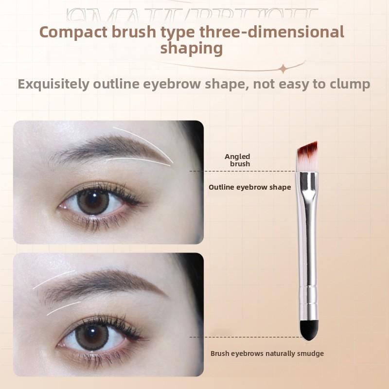Augenbrauenpuder mit Pinsel Ist Wasserdicht Schweißfest Langanhaltend Verblasst Nicht oder Verschmiert