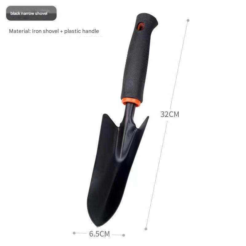 Gardening Flower Shovel Small Iron Shovel Small Iron Spade Flower Planting Small Shovel Agricultural Small Tools Weeding Artifact Sea Fishing Tool