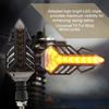 1Pair Motorcycle LED Water Flowing Turn Signal Light Indicator Blinker Lamp Universal