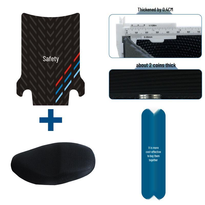Durable Waterproof Non-Slip Rubber Foot Mats for Yadea Mofang Electric Vehicles