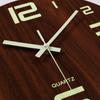 Ceas de perete luminos Ceasuri de perete de bucătărie, silențios, din lemn, pentru interior, în aer liber, camera de zi, ceas, acasă, artă modernă