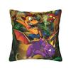 Crash Bandicoot Mask Icon Pillow Case  Fashion Pillow Cover Square Pillowcases For Living Room Bed Chair