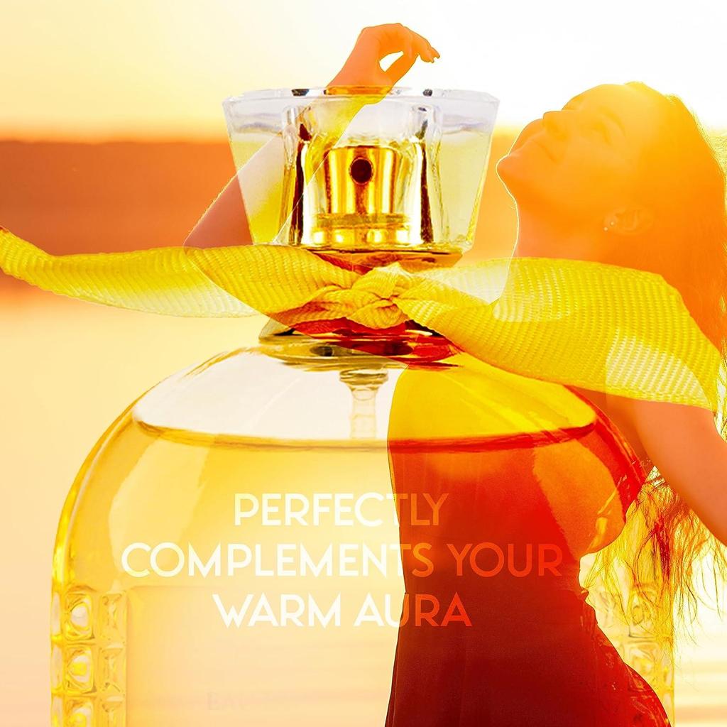 Renaissance Sun Kissed Perfume For Women | 100 ML | Eau De Perfume | Luxury Long Lasting Fragrance Natural Spray | Pack Of 1