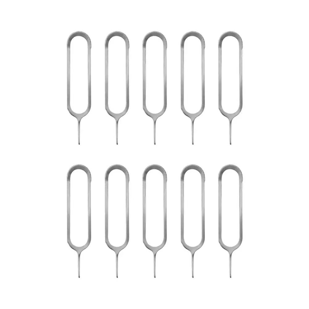 1/10PCS Universal Card Extractor Metal Needle Opener Ejector for iPhone Android