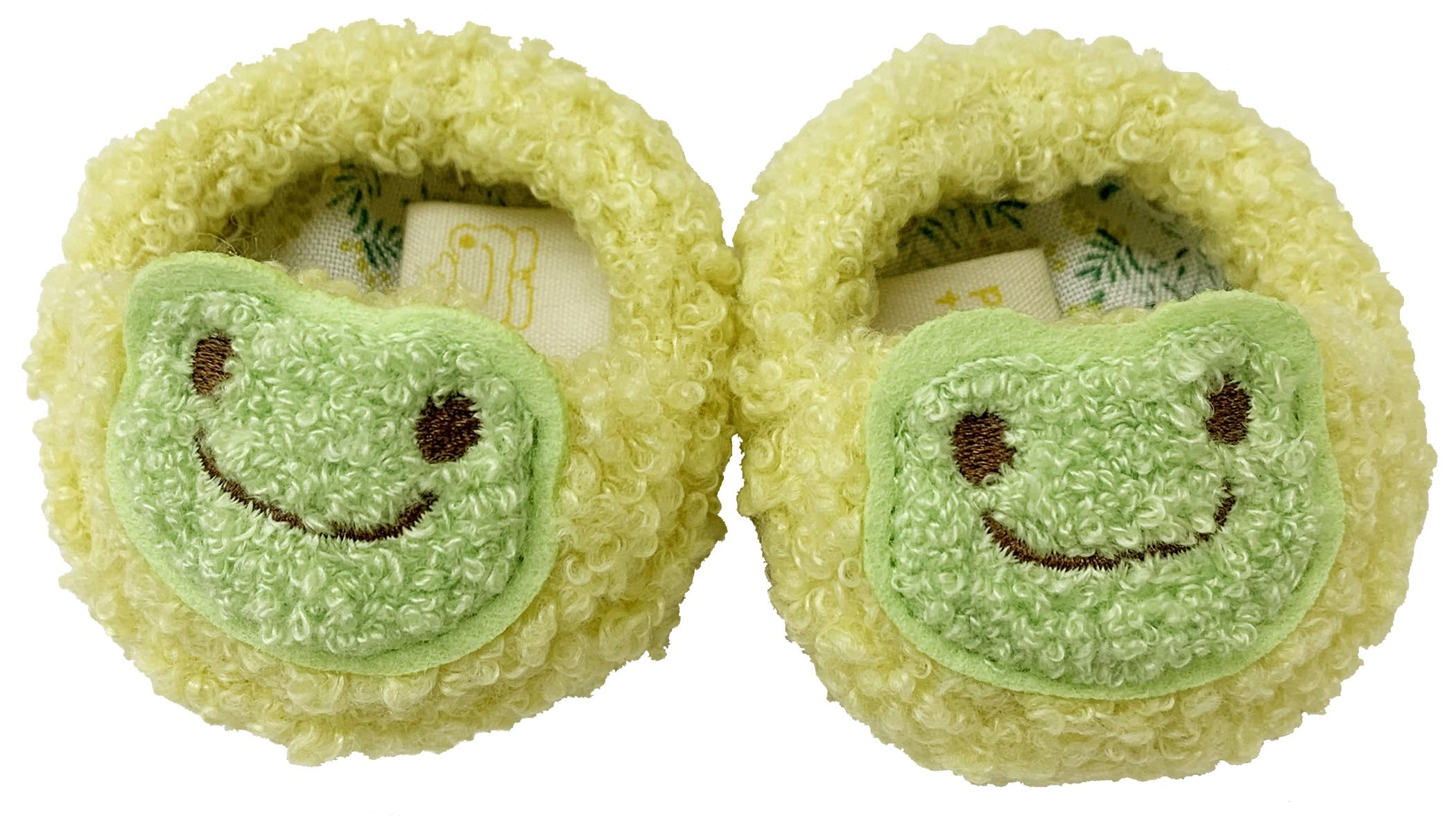 

Pickles the Frog x HIBIYA-KADAN Bean Doll Plush Costume, Dress-Up Room Shoes, Yellow Mimosa, PZ44157-61