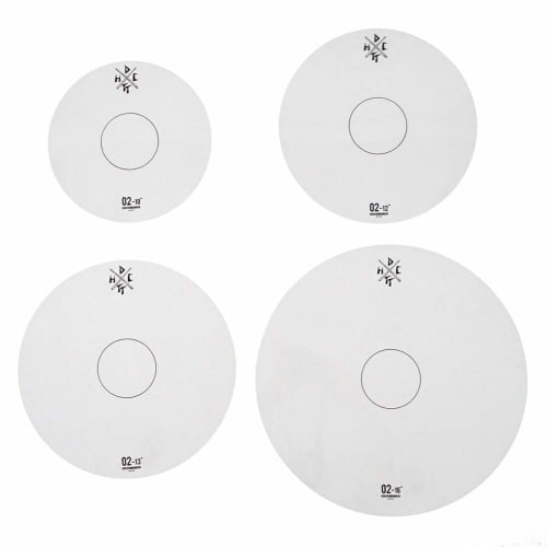 

Drummers Top Team EFFECT SHEET TOMSET 0.2mm Drum Sound Changer Effect Sheet for Tom-Toms 0.2mm