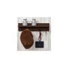 Doshisha Wall Shelf Wall Hanger Shelf, 40cm Wide, Pin-Attachable (Rental-Friendly), No Damage To
