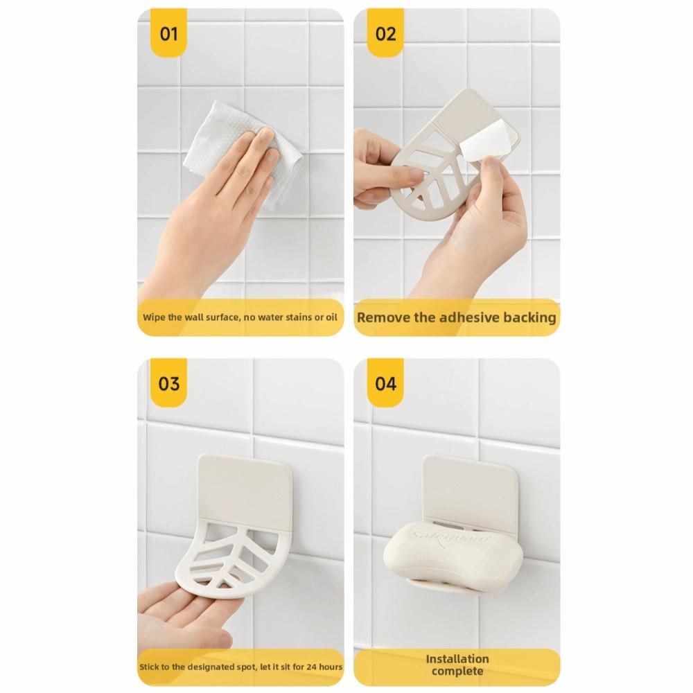 Fold-Flat Design Sponge Holder Silicone Kitchen Sink Organizer New Dish Scrubber Rack Home Use