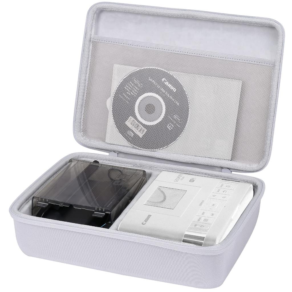 co2CREA Storage Case Compatible with Canon SELPHY CP1500, CP1300, and CP1200 Compact Photo Printers (Case Only)