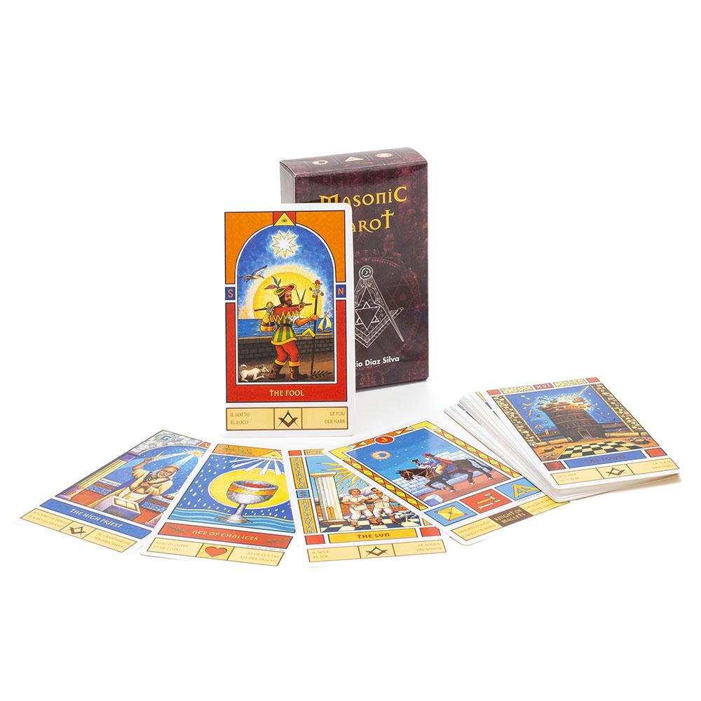Kitten Tarot Deck 78Pcs Cute Black and White  For Beginners  Version Mysterious Board Game Fun Fortune Telling Kit