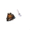 Nativity Scene Sculpture Desktop Figurine Girl Ornament Acrylic Standing Statue with Smooth Surface