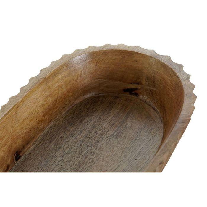 Centre De Table - DKD Home Decor - Naturel - Bois De Manguier - 32x15x5 Cm - Décoratif
