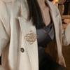 Hollow Brooch Women Girls Fashion Temperament Jewelry Accessories Backpack Lapel Pin Badges Corsage Decoration Gifts KTY