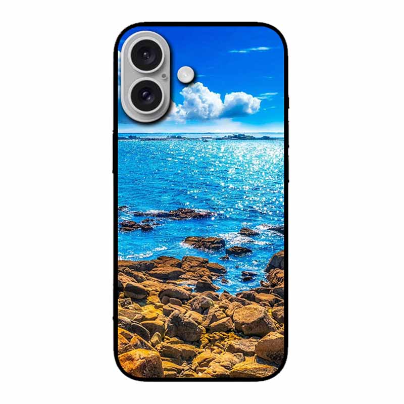 For Iphone 17 5G Case 2025 6.3" Bag Flowers Black TPU Silicone Soft Back Cover For Iphone 16 Plus 17 Phone Case Shockproof Shell