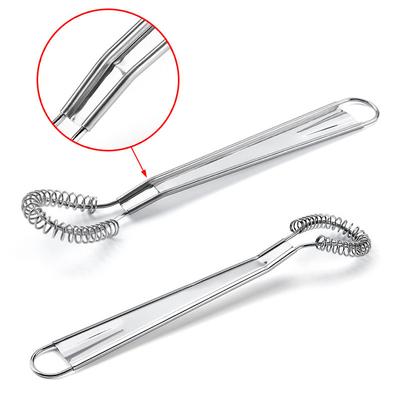Stainless Steel Egg Beater Spring Manual Mixer Honey Cream Mixer Baking Frother Special Kitchen Tool for Egg Beater