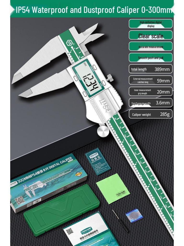 Mitutoyo German Stainless Steel High Precision Digital Vernier Caliper for Industrial and Household Use