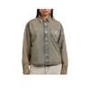 Loose Fit Button-Up Long Sleeve Denim Jacket Women Jackets I035823-3FU-GD