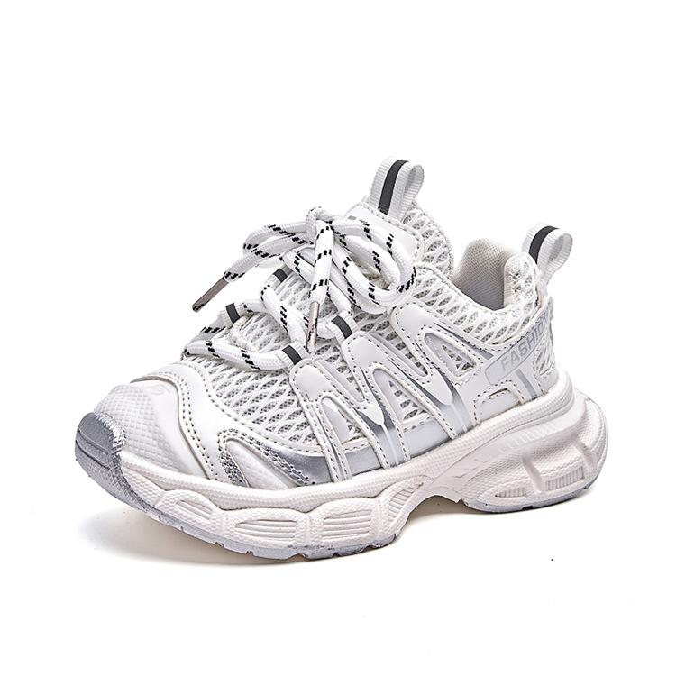 Girls' autumn new sports shoes2026Children's trendy dad shoes with breathable mesh for boys, casual shoes for toddlers