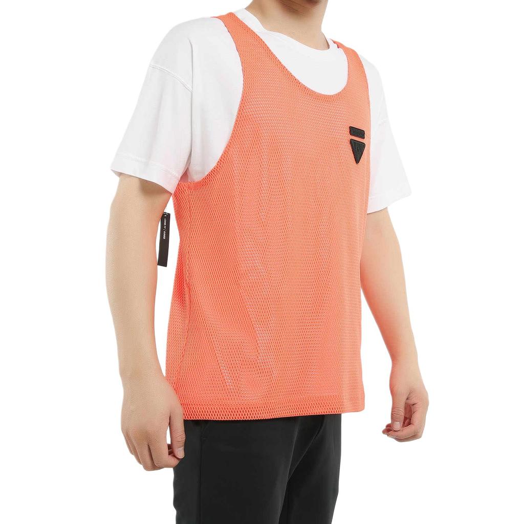 Jordan Allenamento Pallacanestro T-shirt a Manica Corta Due in Uno Uomo Top Arancione CD9711-100