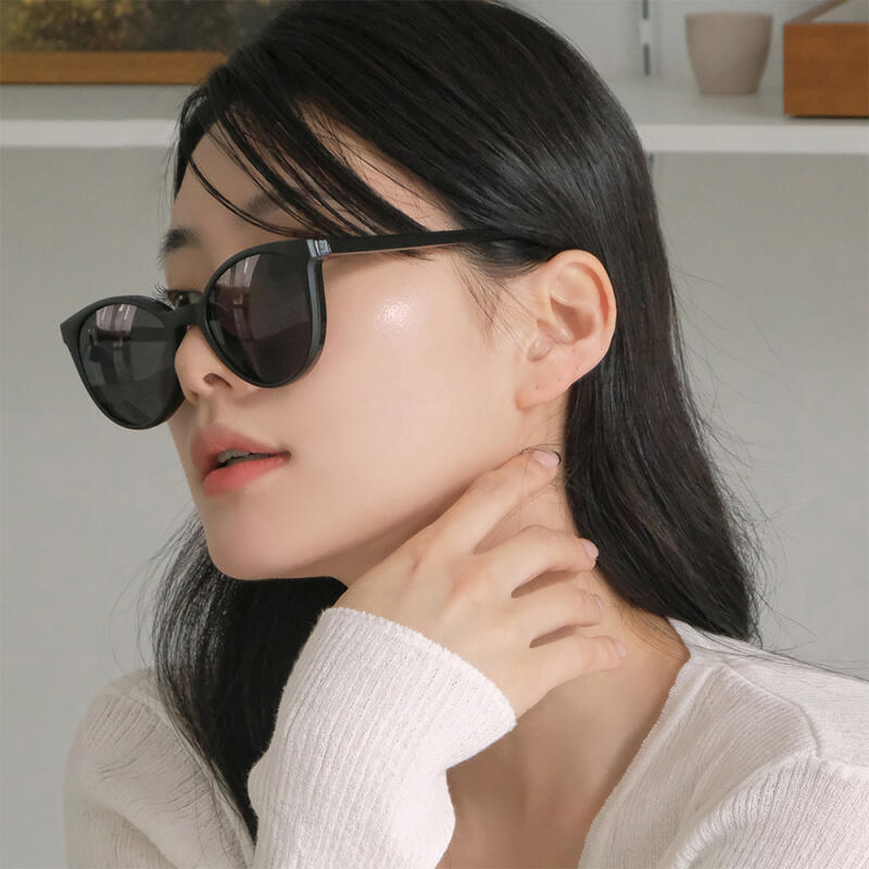 [Pouch Included] Magnetic Detachable Color Sunglasses with Horn Rim