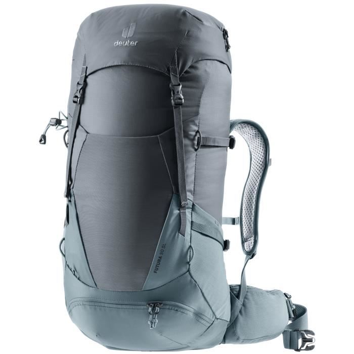 Sac à dos - deuter - futura 30l sl - conçu pour femme - 30 à 50 litres - gris foncé