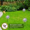 1-10Pcs Bird Repeller Windmill Reflective Sparkly Bird Deterrent Pinwheels Bird Scarer Animal Repeller Outdoor Garden Decoration