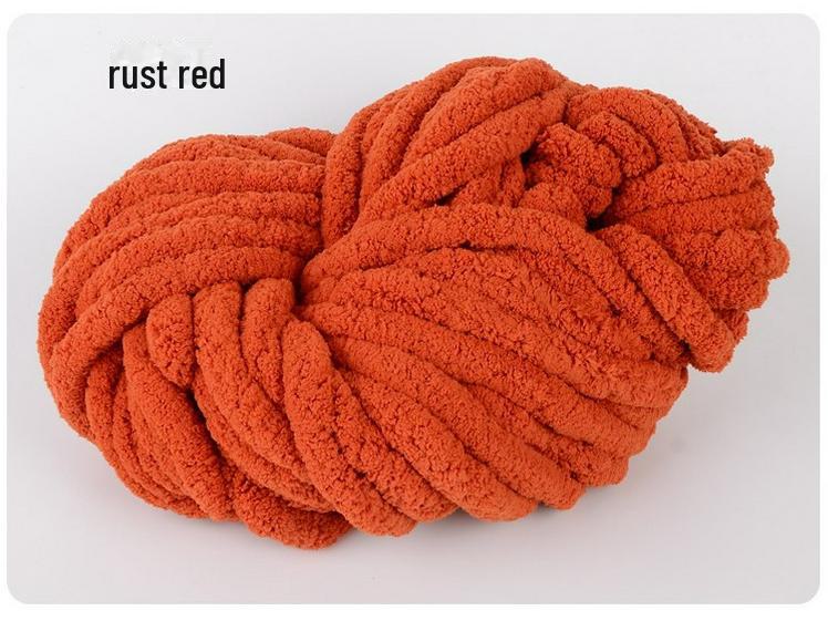 Isländische 2CM Extra Dicke Handgewebte Chenille Eisbar Decke