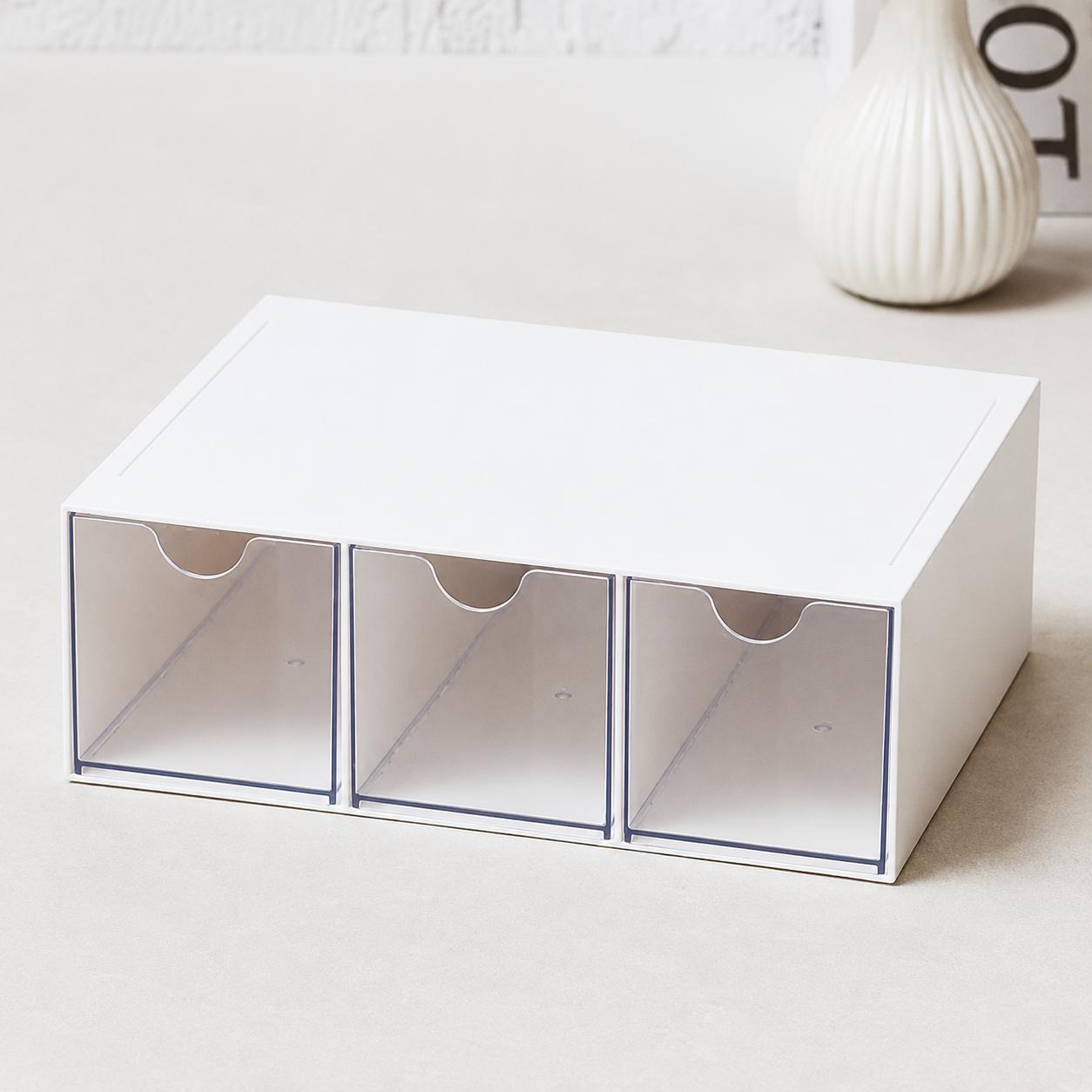 Набор выдвижных органайзеров - Daiso 3 Drawers
