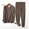 Men's Dual-Layer Thermal Underwear Set