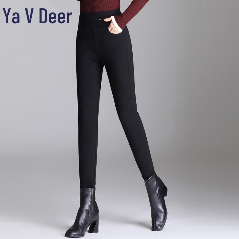 Yalu YYXFF995 Women's Slim High-Waist Down Stirrup Pants
