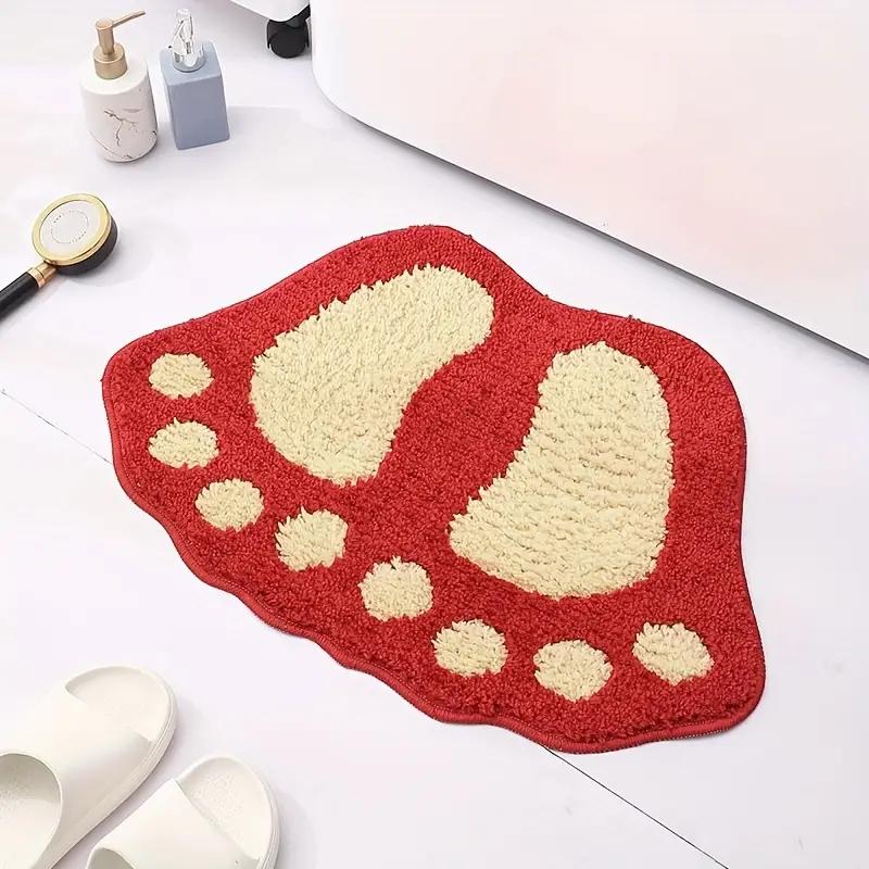 Bathroom Rugs Mats Water Absorbent Non-Slip Mat Used In Bathroom, Shower, Room, Etc.Soft Microfiber Bath Mat Machine Washable