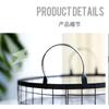Iron Wire Bread Basket Fruit Basket Holder Nut Snack Bowl Party Kitchen Storage Supplies