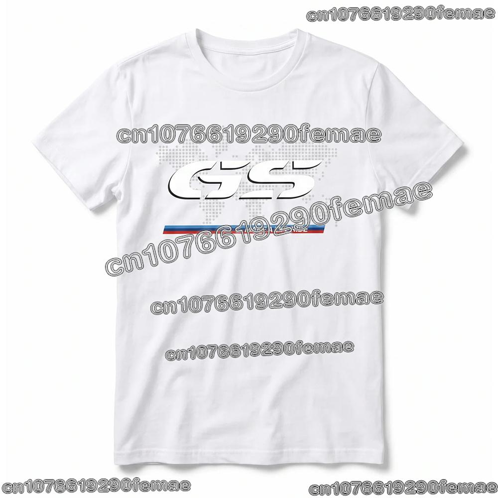Summer New Hot Sale Motorrad RGS RGS ADV Motorcycle Fan Cotton T Shirt Unisex Street Casual Fashion Trendy Streetwear Top