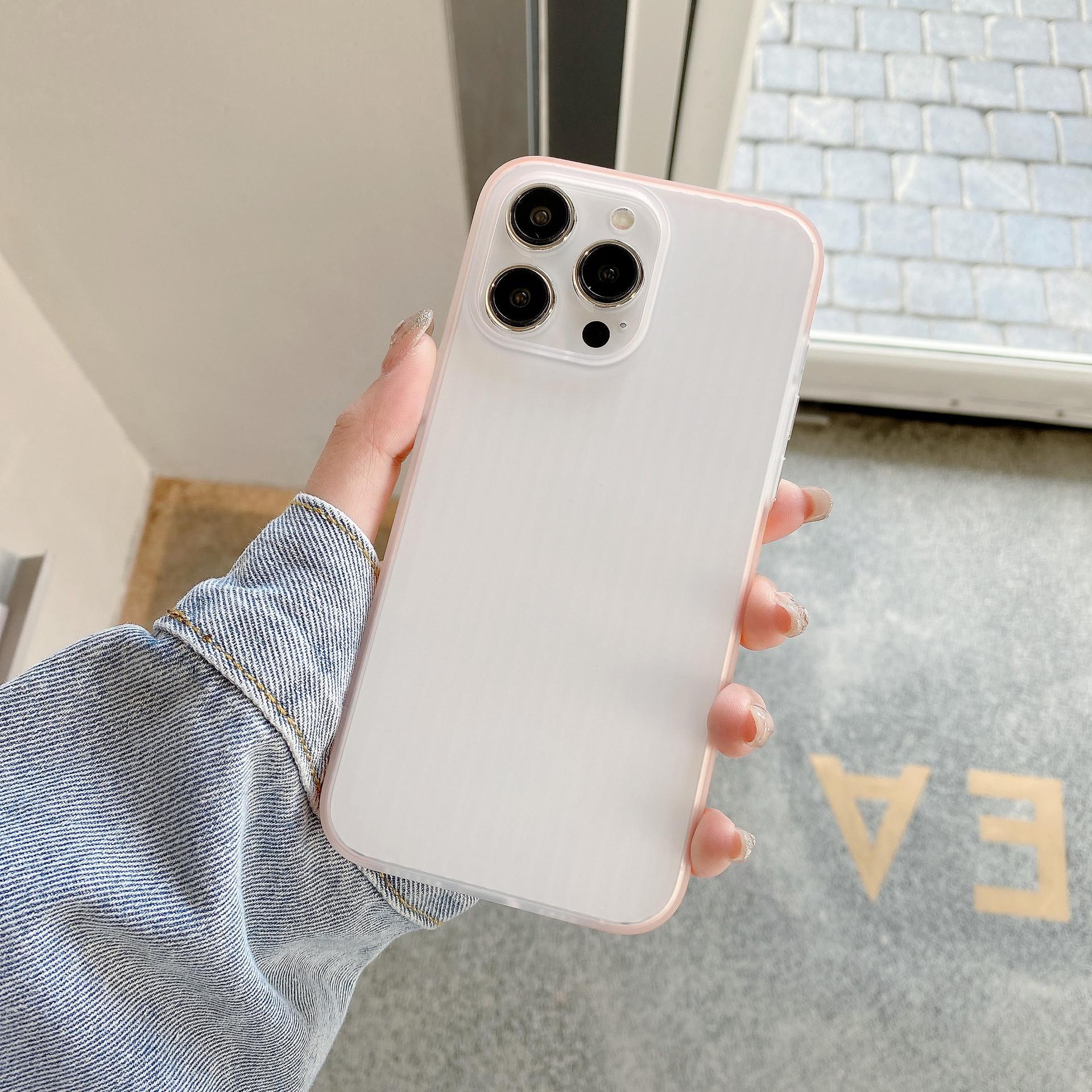 

Anti-slip Edge Strips, Corrugated Magnetic Strips, for Apple 15PRO Mobile Phone Case, for IPhone 14, Frosted Hard Case Does Not Turn Yellow For Apple 13Promax