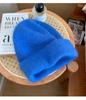 Angora Knit Winter Hat For Womens Rabbit Fur Fluffy Knitted Beanies Korea Luxury Bonnet Female Soft  Warm Skullies Beanies