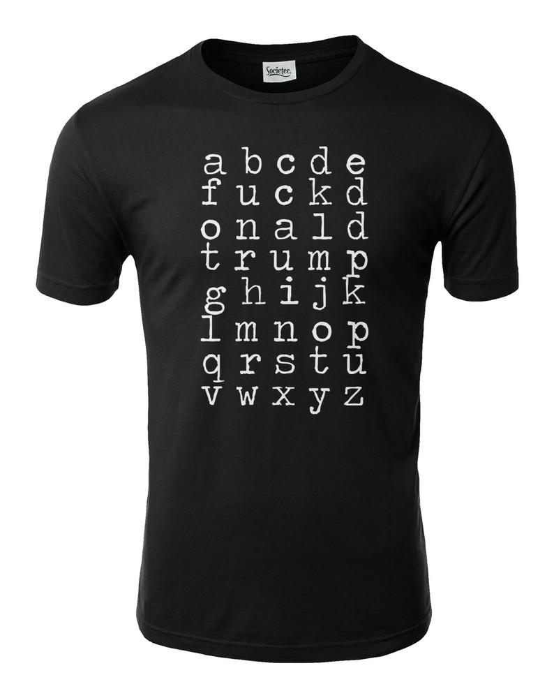 ABCs of Trump 2020 Elections Anti-Trump Political Support Men s T-shirt Unisex T-Shirt XXXL