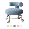 Adjustable Back Support Rolling Stool for Home And Office Use