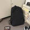 Schoolbag Short Trip 1011 Large Capacity Backpack Solid Color New High Backpack Simple New Boys and Middle School Students Backpack