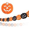 3Meter Halloween Hanging Garland Bunting Bat Pumpkin Ghosts Spider Paper Banner Halloween Party Decorations Horror Props