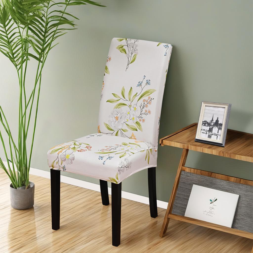 New Chair Cover, Elastic Printing Chair Cover All-inclusive Universal Household Chair Cover