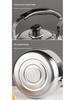 Stainless Steel Large Capacity Whistling Kettle for Gas & Induction Stoves