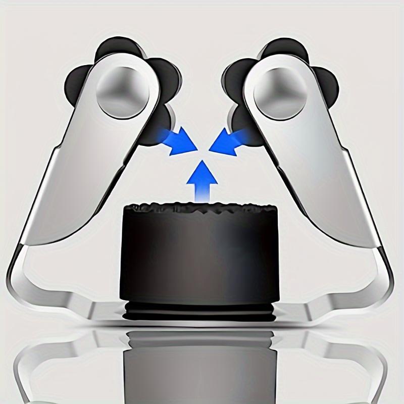 1pc  Space-Saving Stainless Steel Wall Rack with 5 Non-Slip Hooks - Perfect Organizer for Home, Garage, & More