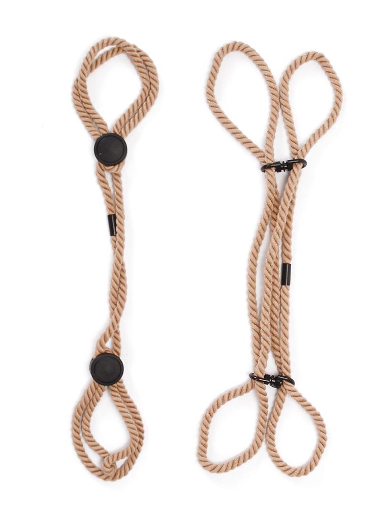 Cotton Rope Cuffs Handcuffs Leg Ankle Cuff Restraints Bondage Bracelet BDSM Fetish Adult Sex Toys For Couples Exotic Accessories