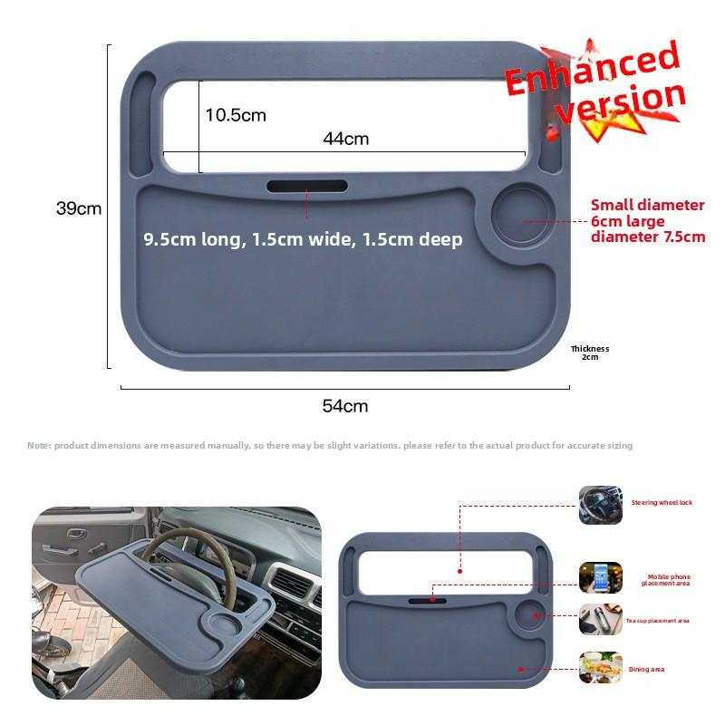 Truck Steering Wheel Portable Multifunctional Desk for Heavy Goods Vehicles and Tractor Units